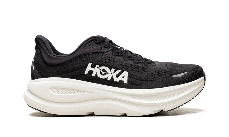 Hoka BONDI 9 “BLACK WHITE” (1162011-BWHT)