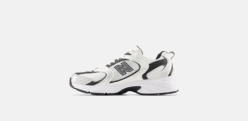 New Balance 530 “White Silver Metallic Black” (MR530LB)