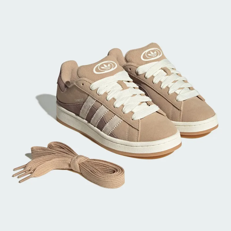 adidas Campus 00s Camp Magic Beige Off White Trace Brown (JR5752)