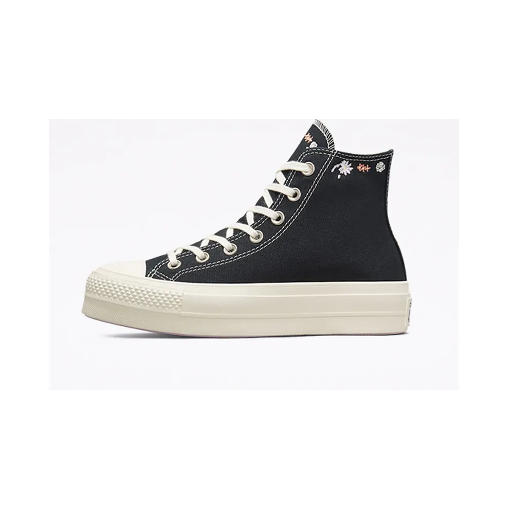 Converse Chuck Taylor All Star Lift Platform Embroidered Floral Black/multi/egret (A01592C)