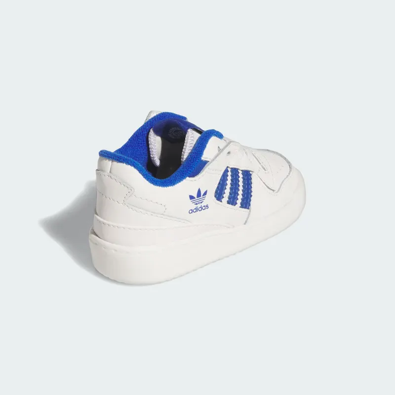Adidas Forum Low CL Elastic Laces Kids Core White / Royal Blue / Core White (IH7924)