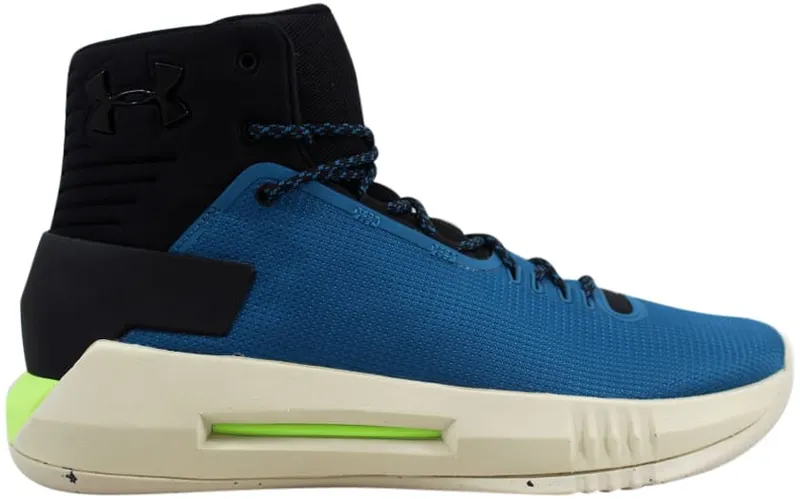 Under Armour UA Drive 4 Black Black/Blue-Lime (1298309-003)