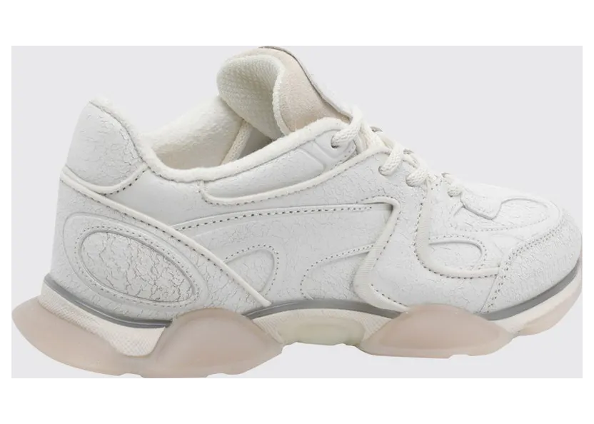 Axel Arigato Eris Crackled Leather Sneakers White (F3566001) (2)