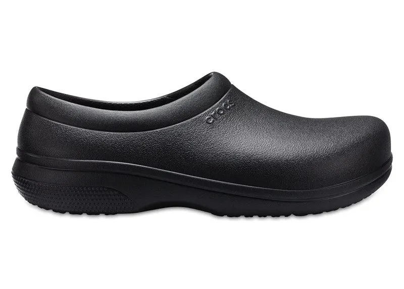 Crocs On The Clock Slip Resistant Work Slip-On Black (205073-001)