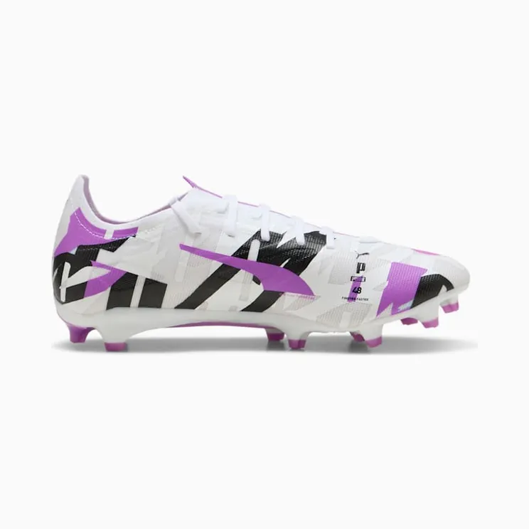 Puma Ultra 5 Match Forever FG/AG White Pure Magenta Feather Gray Black (108412 01)