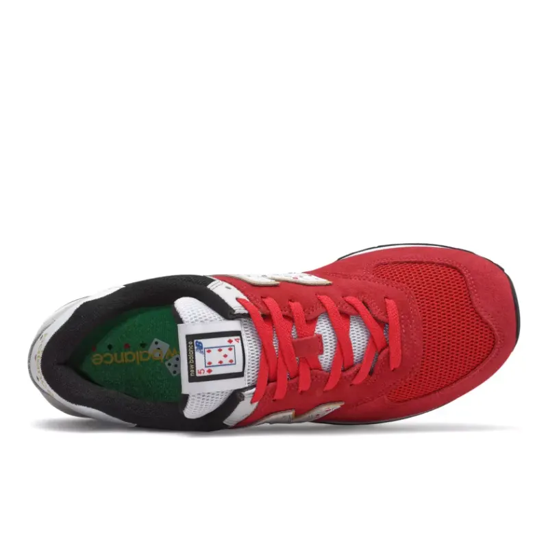 New Balance New Balance Red/Grey (ML574WI2)