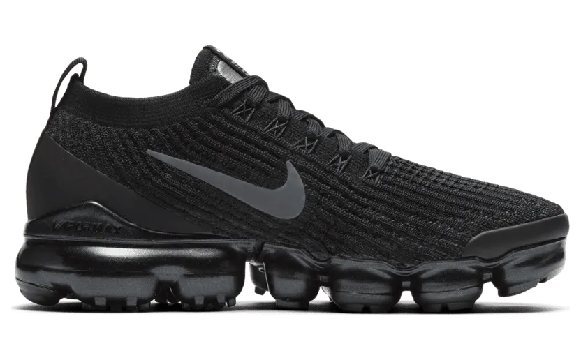 Nike Air VaporMax Flyknit 3 Triple Black (W)