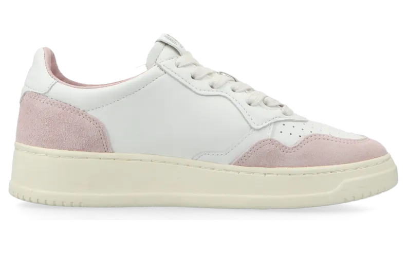 Autry Medalist Low W (goat / suede white / powder) – AULWGS36 (3)