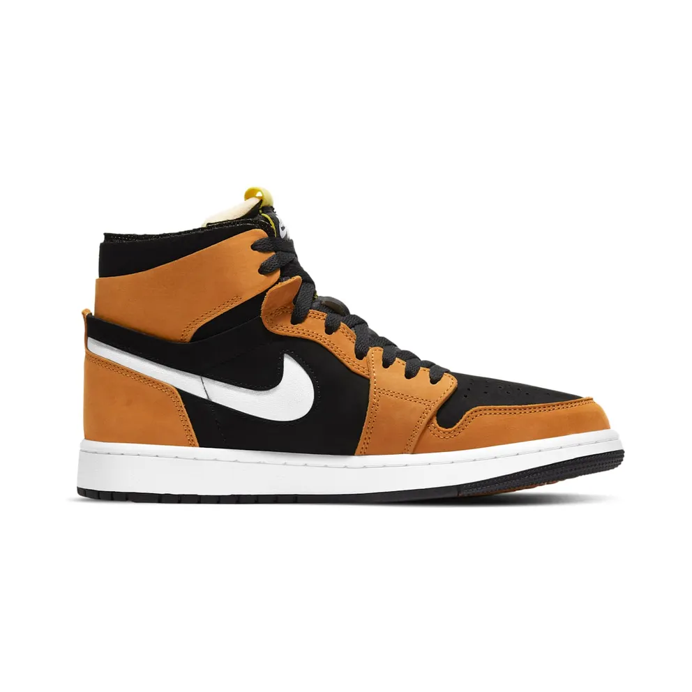 Jordan 1 High Zoom Air CMFT Black Monarch Black/White-Monarch-Opti Yellow (CT0978-002)
