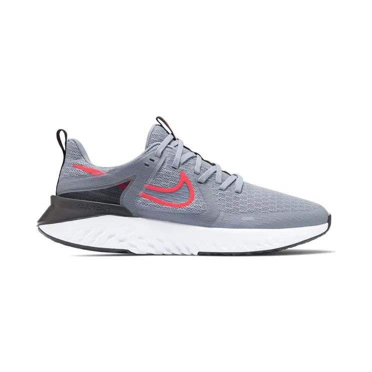 Nike Legend React 2 Obsidian Mist Laser Crimson (AT1368-402)