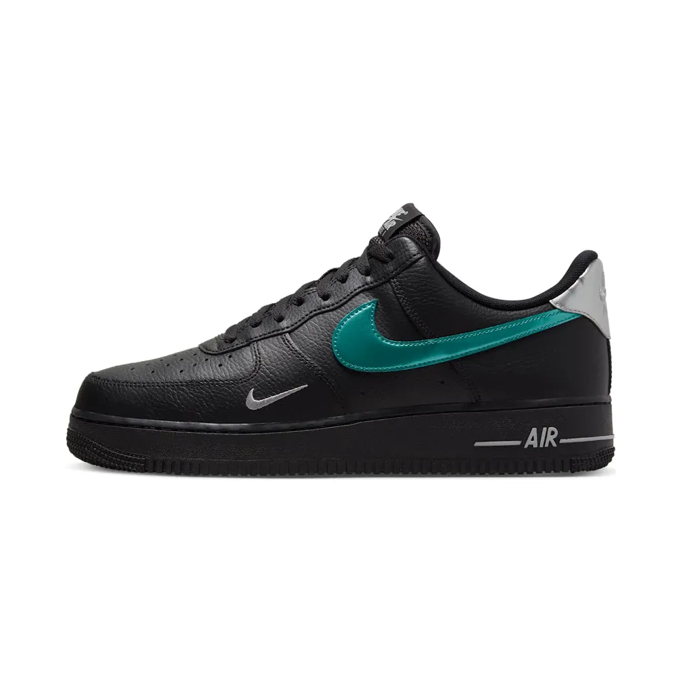 Nike Air Force 1 ’07 Low Black Blue Lightning (FD0654-001)