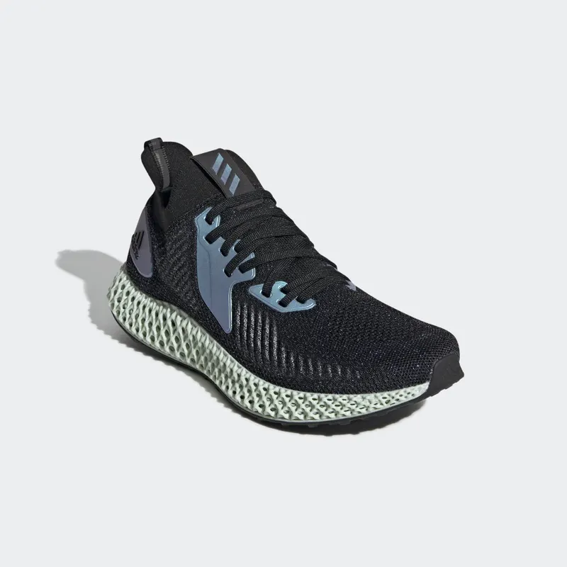 adidas Alphaedge 4D Black Iridescent Core Black/Glow Blue/Collegiate Purple (FV6106)