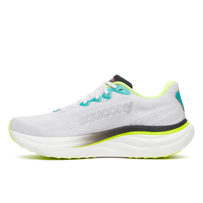 SAUCONY Ride 19 “White / Citron” (S101566-1036)