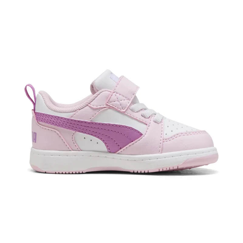 Puma Rebound v6 Lo “Pearl Pink / Mauve Pop / Puma White” (397420_35)