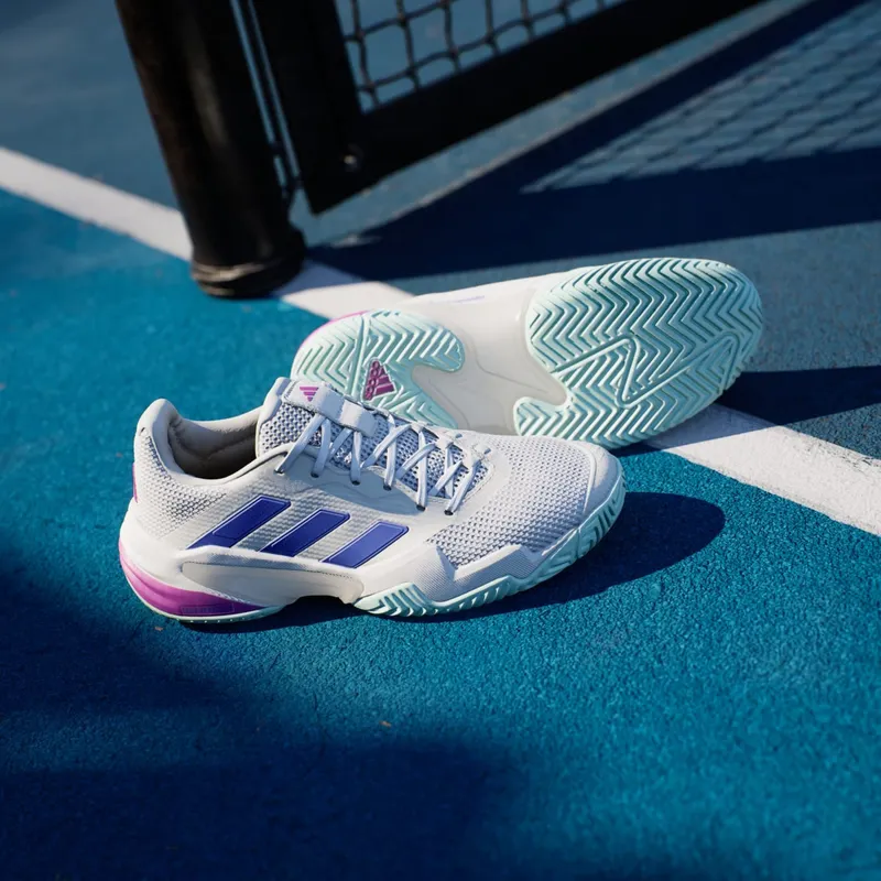 adidas Barricade 13 Cloud White Cobalt Blue Purple Burst (IF9130)