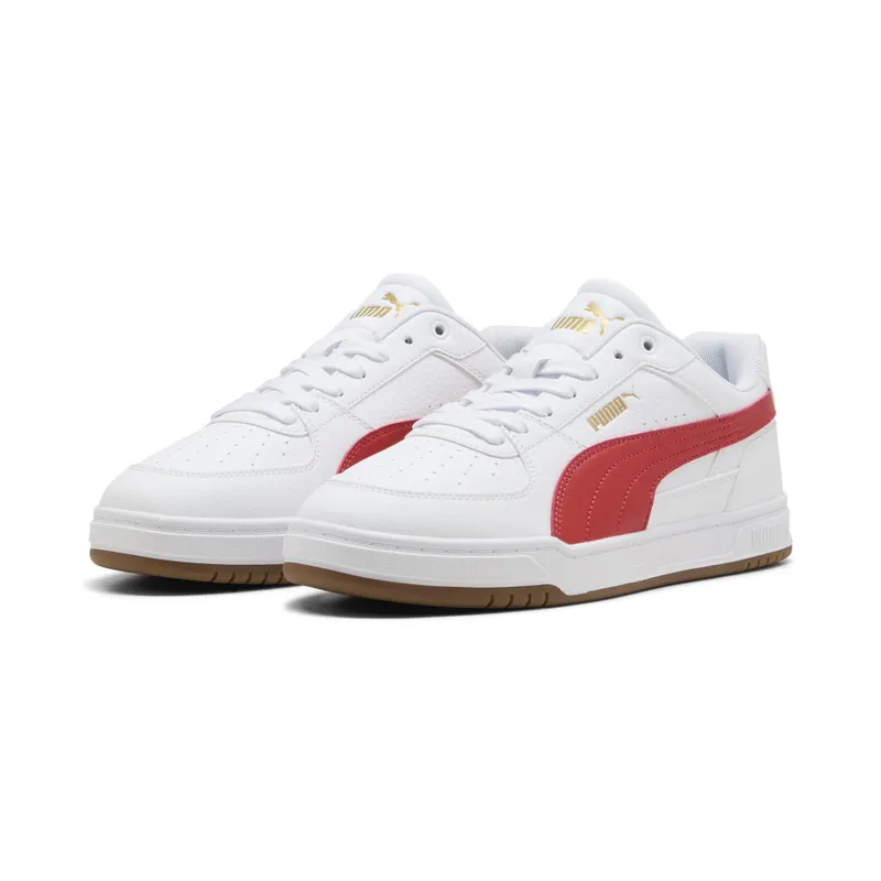 Puma Caven III “Puma White / Candy Apple / Gum” (404484_05)