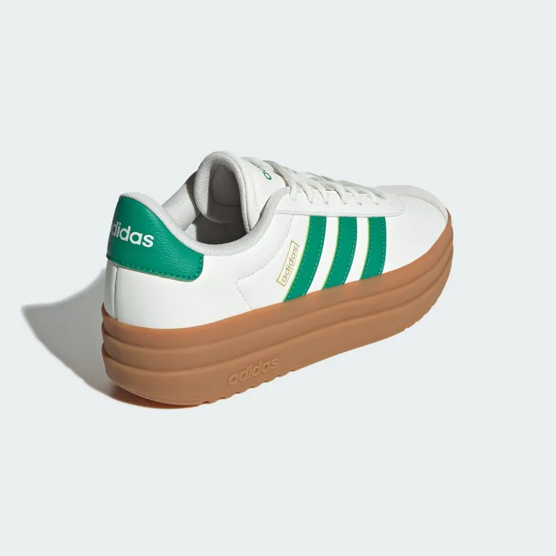 Adidas VL Court Bold Core White / Court Green / Gold Metallic (JQ7832)