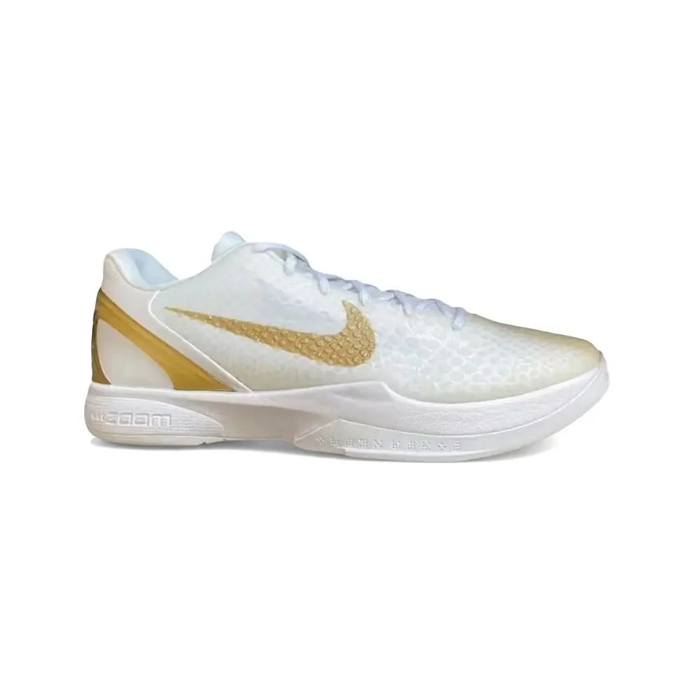 Nike Kobe 6 Protro BHM White Metallic Gold (Sample) (D05079-1098097)