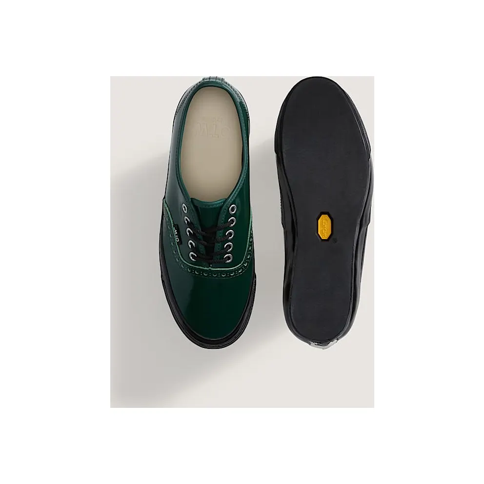 Vans OTW Authentic 44 Siped Vibram Gloss Leather Brogue Emerald Green (VN000V33H9B)