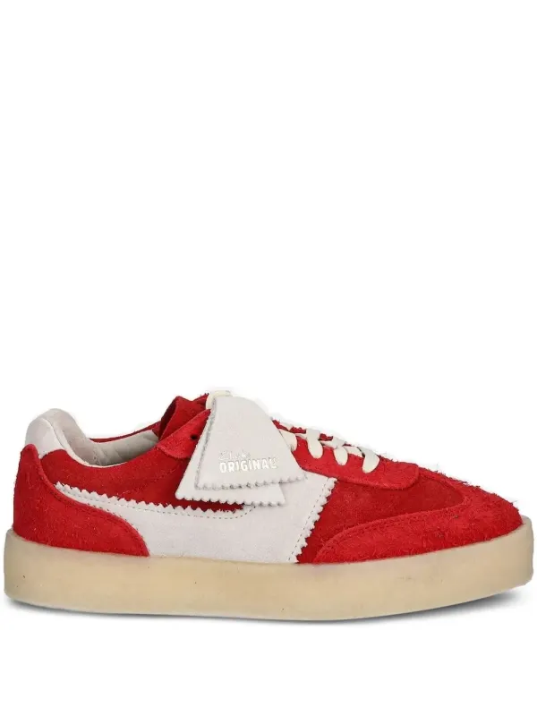 Clarks Originals Tor 80 mit Wildledereinsätzen – Rot (26180666)