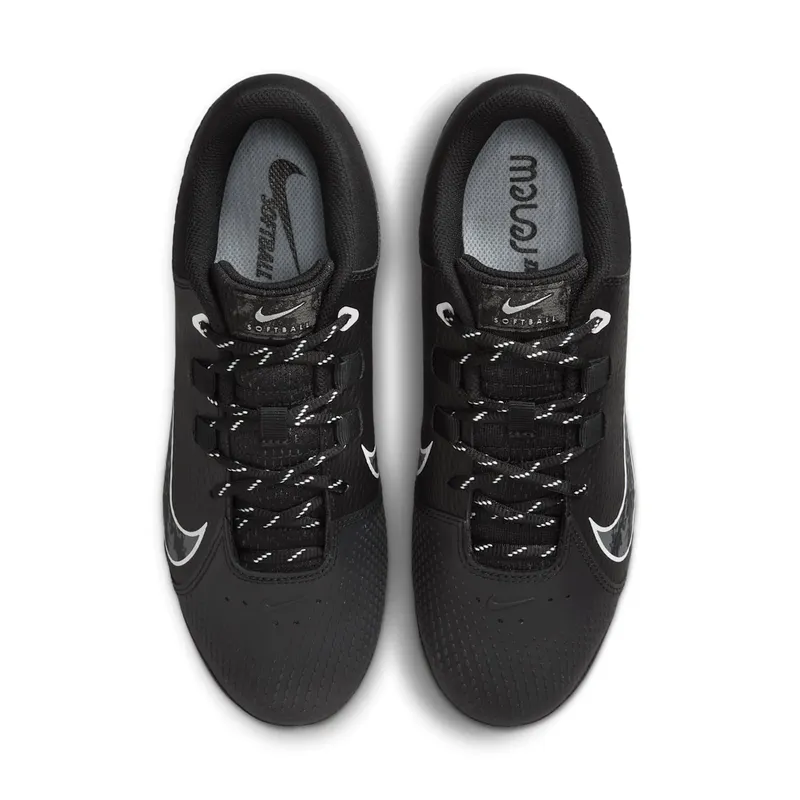 Nike Hyperdiamond 4 Pro Black Pure Platinum Iron Grey (FZ0922-001)