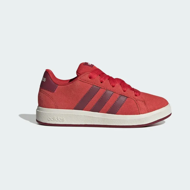 Adidas Grand Court 00s “Red / Cloud White / Core Black” (JQ5654)