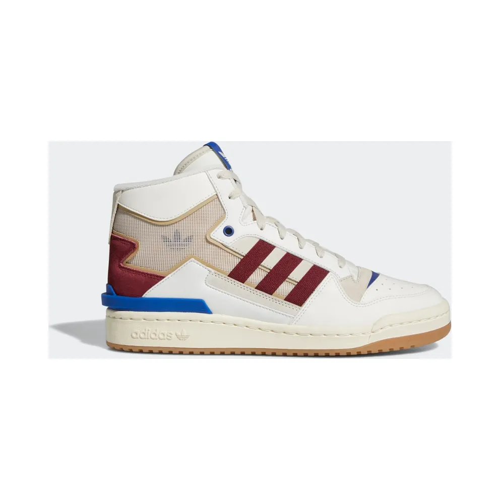 adidas Forum Exhibit Mid Cloud White / Collegiate Burgundy / Bliss (GX4120)