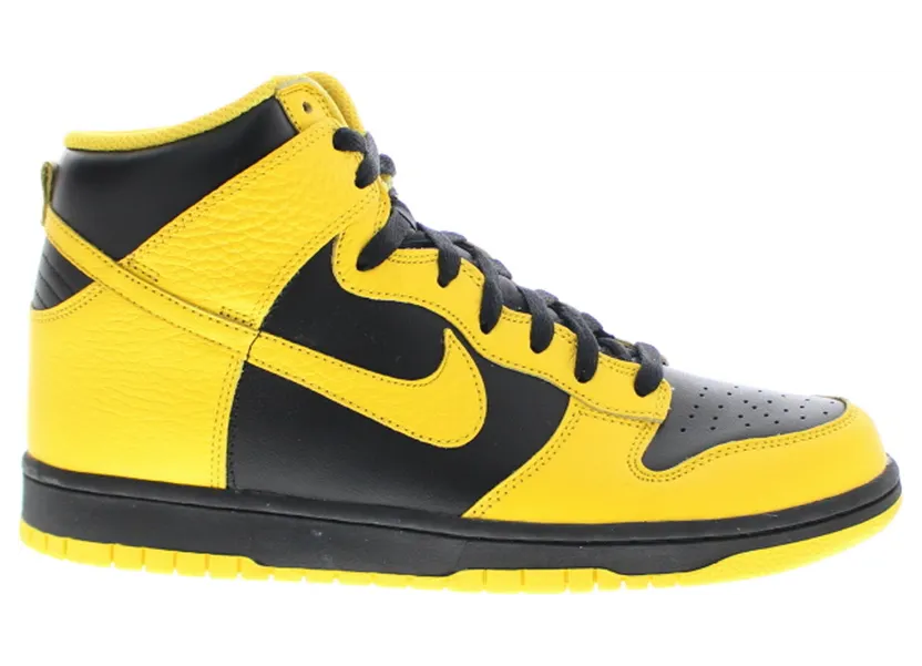 Nike Dunk High Black Varsity Maize (2012)
