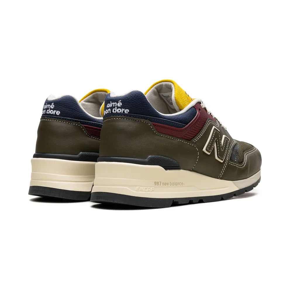 New Balance 997 “Aime Leon Dore – Dark Moss Angora” (U997AIM)