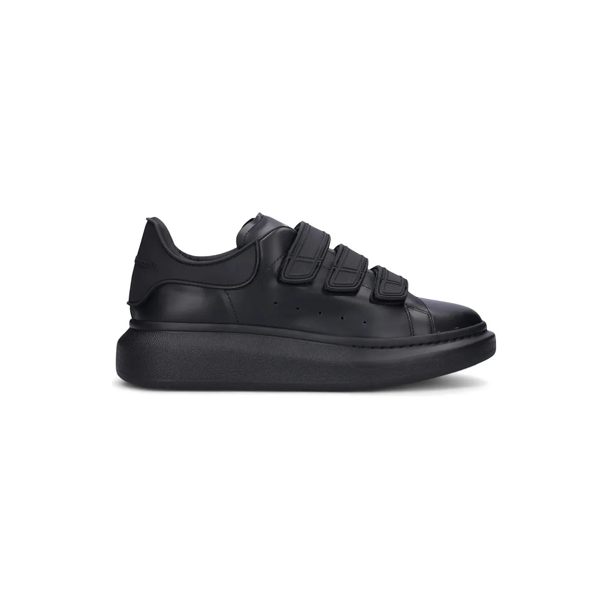 Alexander McQueen Oversized Rubber Touch-Strap Black (750337 WIDJK 1000)