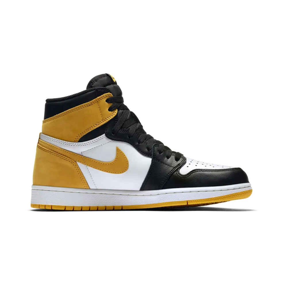 Air Jordan 1 Retro High OG Yellow Ochre “6 Rings” (2018) (555088-109)