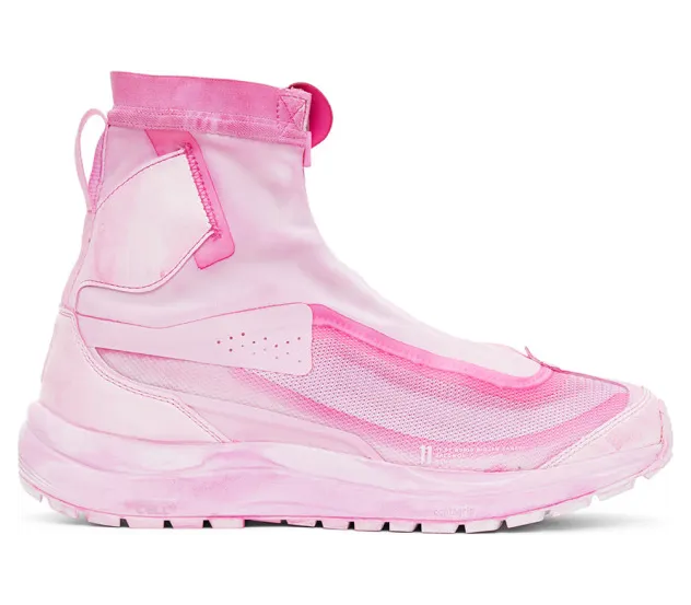 11 by Boris Bidjan Saberi Pink Salomon Edition High Bamba 2 Sneakers (152 11xS)