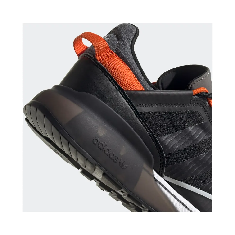 Adidas ZX 2K Boost Pure Core Black / Grey Six / Orange (H06569)