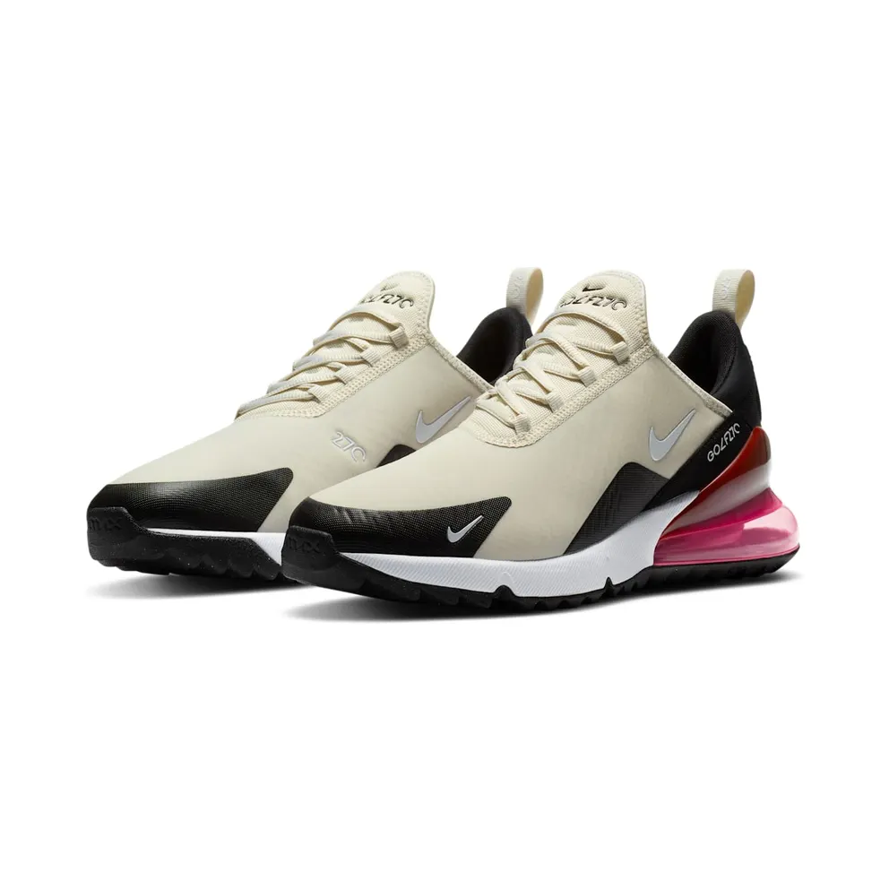Nike Air Max 270 Golf Light Bone Hot Punch Light Bone/Black-Hot Punch-White (CK6483-002)