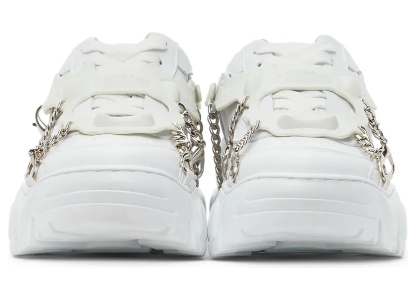 Rombaut White Boccacio II Harness Low-Top Sneakers (S22-B-010) (2)