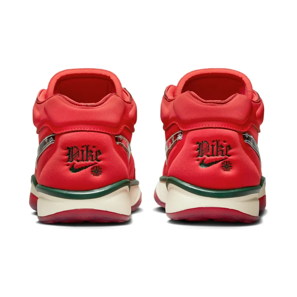 Nike Air Zoom GT Hustle 2 Christmas “Track Red / Mystic Red / Fir / Metallic Silver” (DJ9405-601)