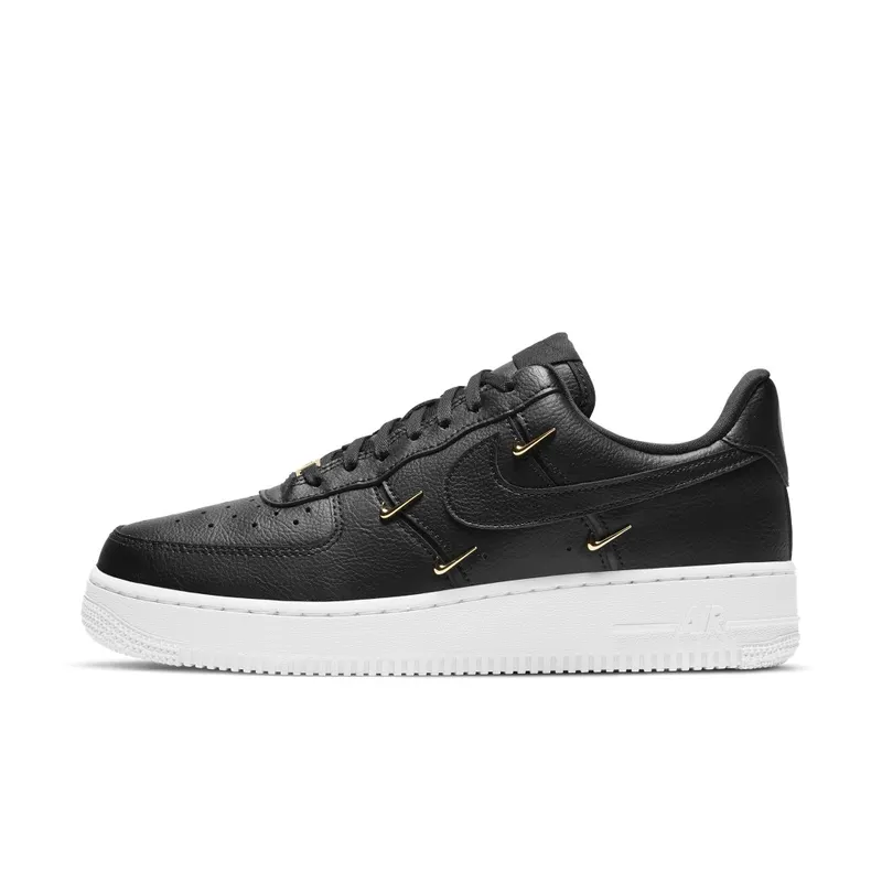 Nike Air Force 1 LX Black (W) Black/Metallic Gold-Hyper Royal-Black (CT1990-001)