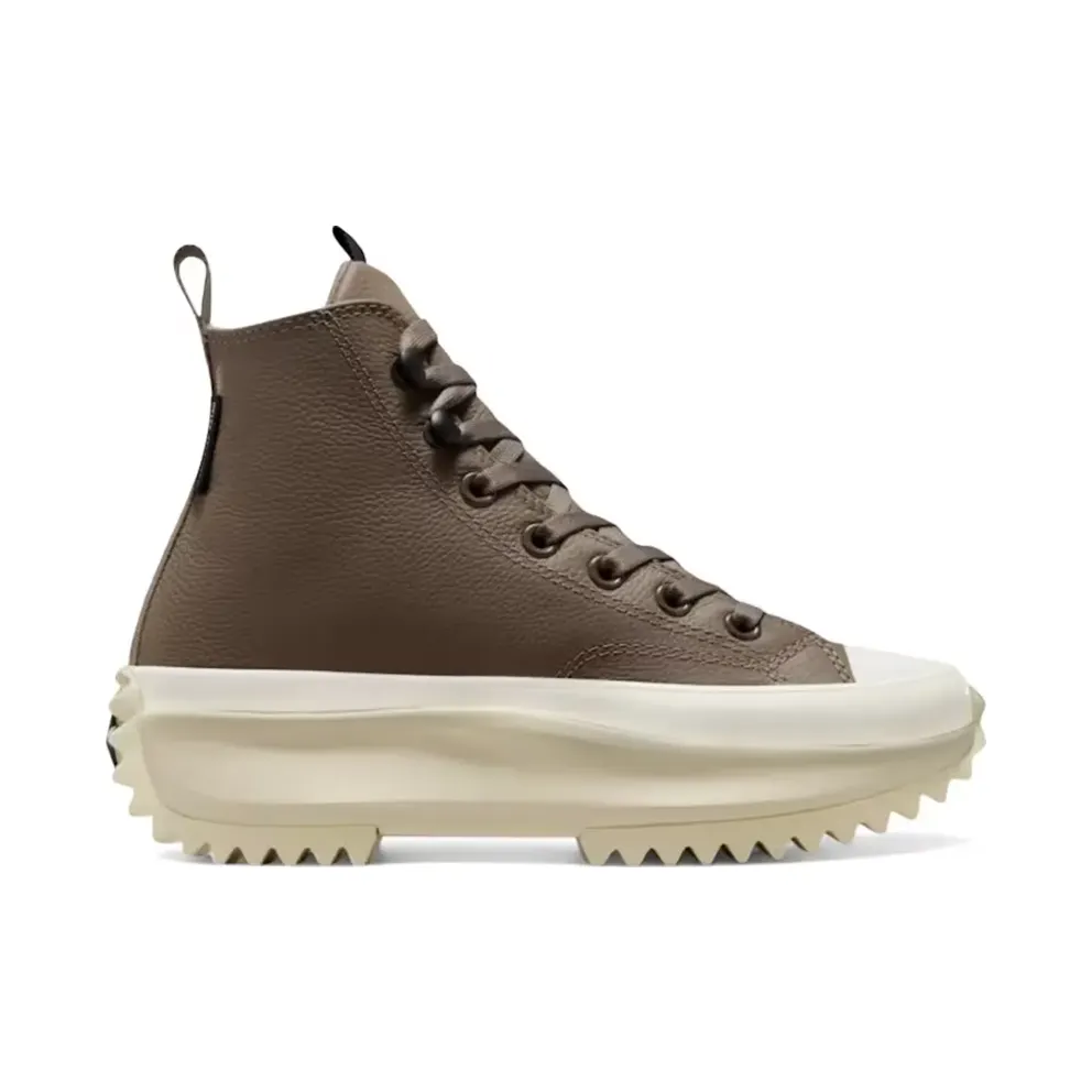 Converse Run Star Hike Platform Weatherized Leather Truffle/Black/Egret (A10049C)