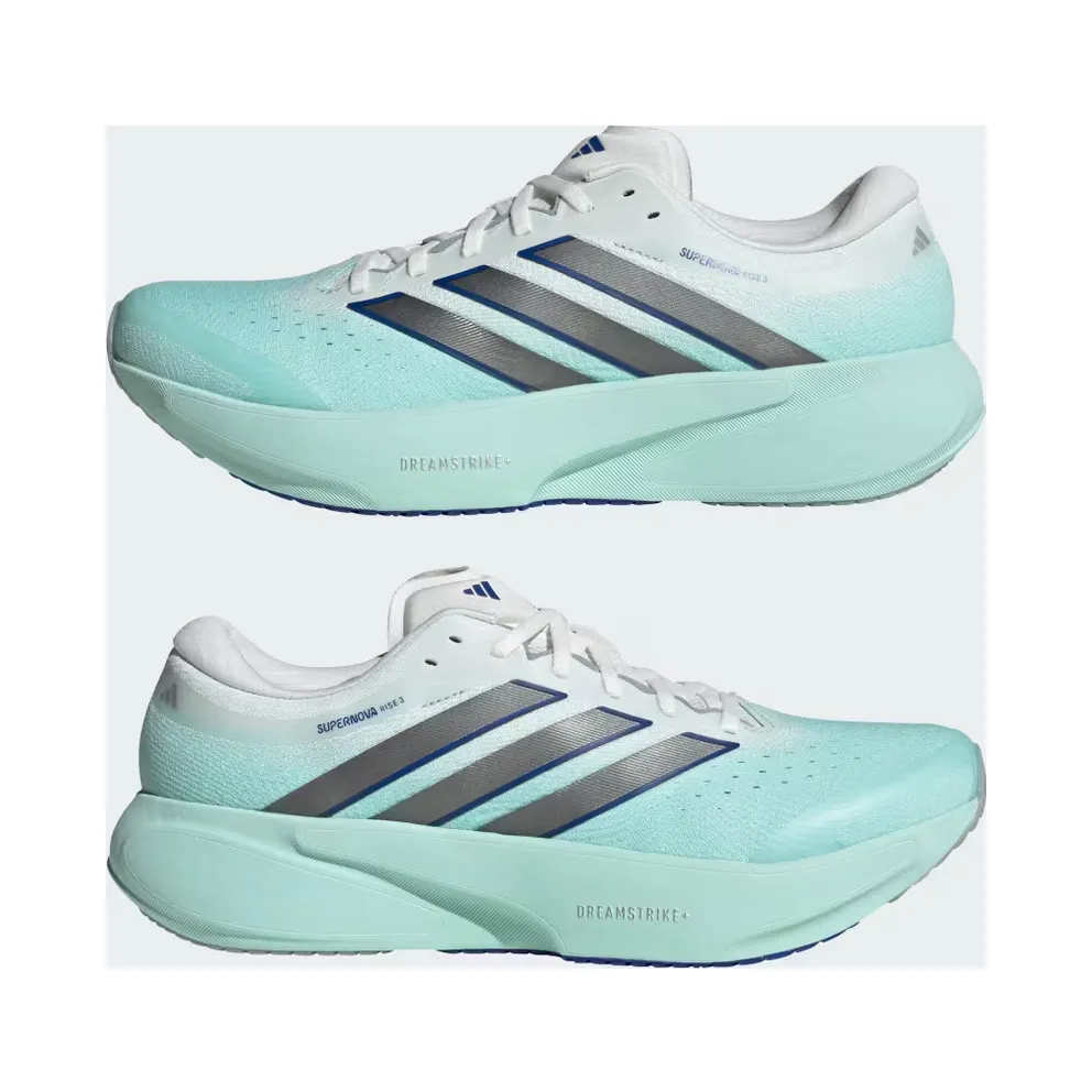 adidas Supernova Rise 3 Running “Semi Flash Aqua / Iron Metallic / Crystal White” (KK1207)