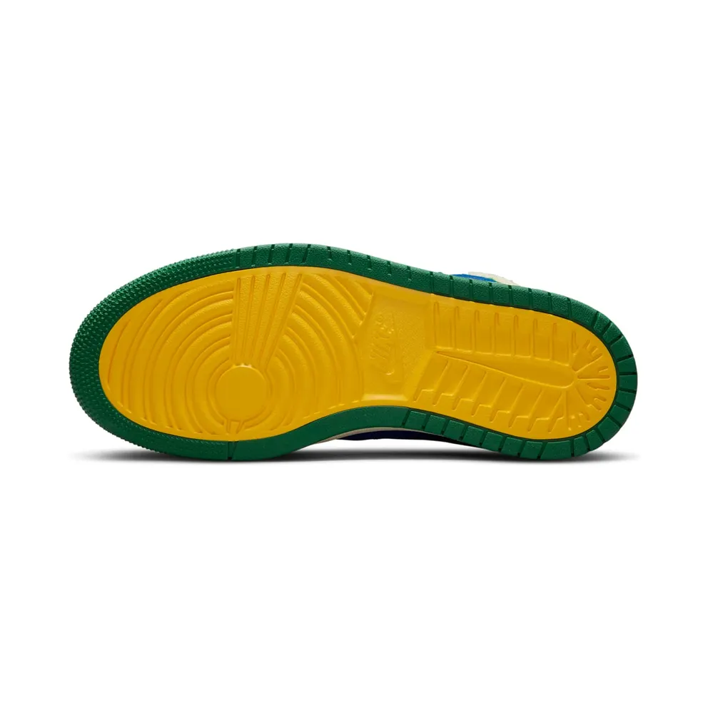 Jordan 1 High Zoom CMFT Aleali May (W) – “Royal / Green / Sail” (DJ1199-400)