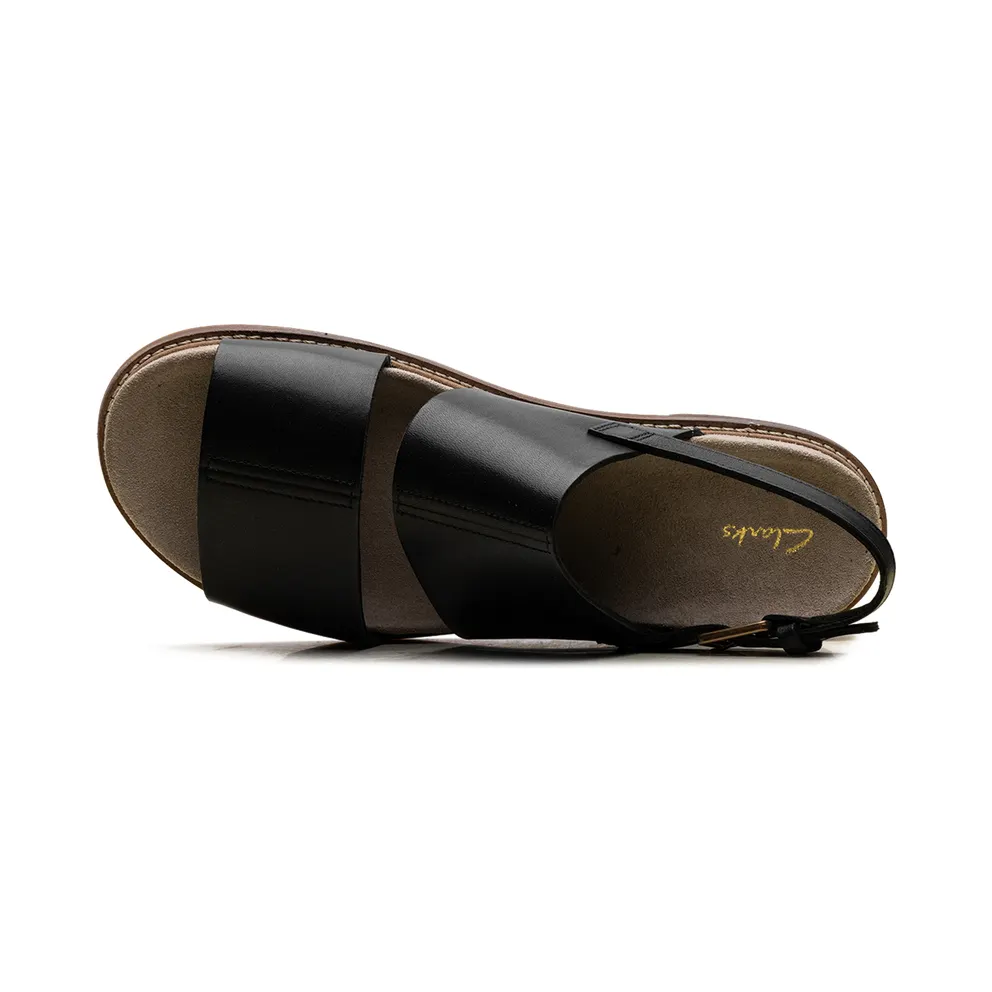 Clarks Corsio Slide “Black Canvas” (26152043)