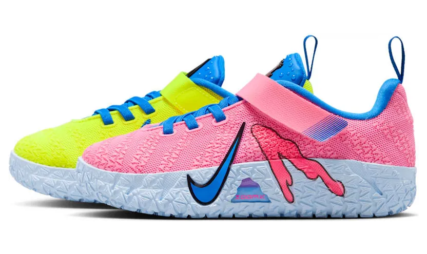 Nike Ja Morant Nike Ja 3 Lemon Venom / Deep Royal Blue / Light Green Spark (IW2297-700)