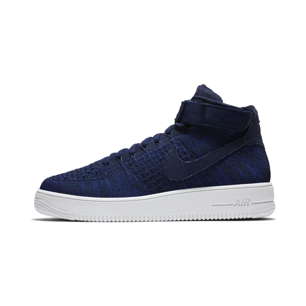 Nike Air Force 1 Ultra Flyknit Mid College Navy College Navy/College Navy-Black-White (817420-401)