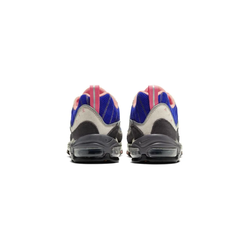 Nike Air Max 98 Corduroy Desert Sand Sand/Royal-Pink-Brown (CQ7513-044)