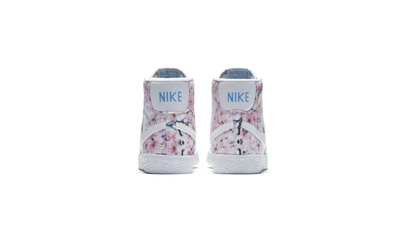 Nike Blazer Mid Cherry Blossom (W) White/Black (536698-101)