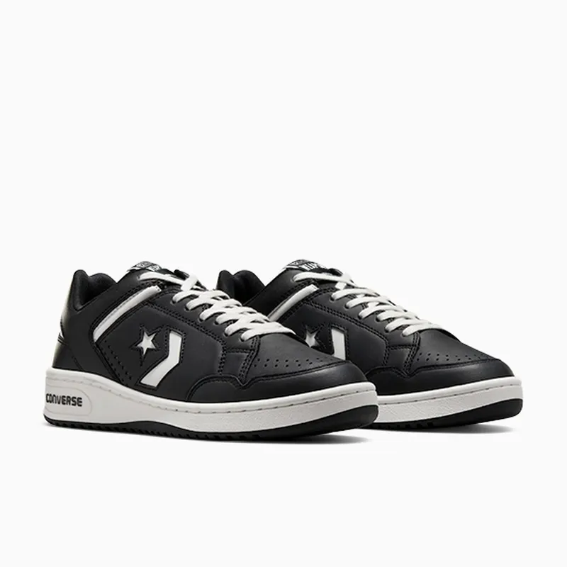 Converse Weapon Leather Black/Black/White (A12336C)