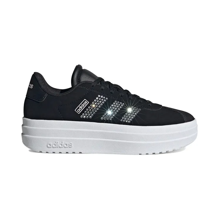 adidas VL Court Bold Core Black Cloud White Clear Pink (IH0771)