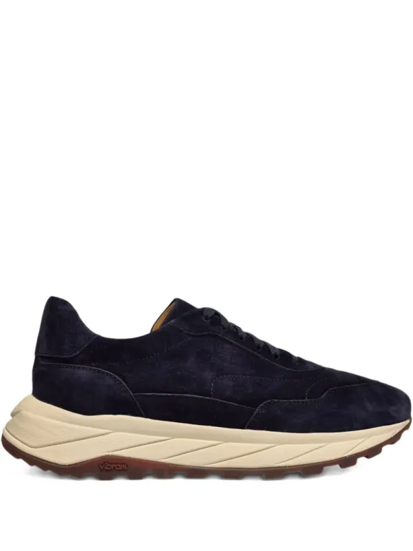 Henderson Baracco Sharks Sneakers aus Wildleder – Grau