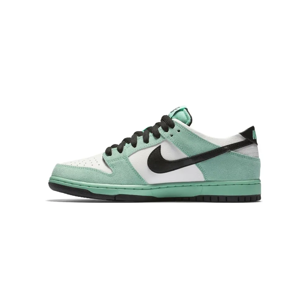 Nike Dunk SB Low Sea Crystal Green Glow-Summit White/Black (819674-301)