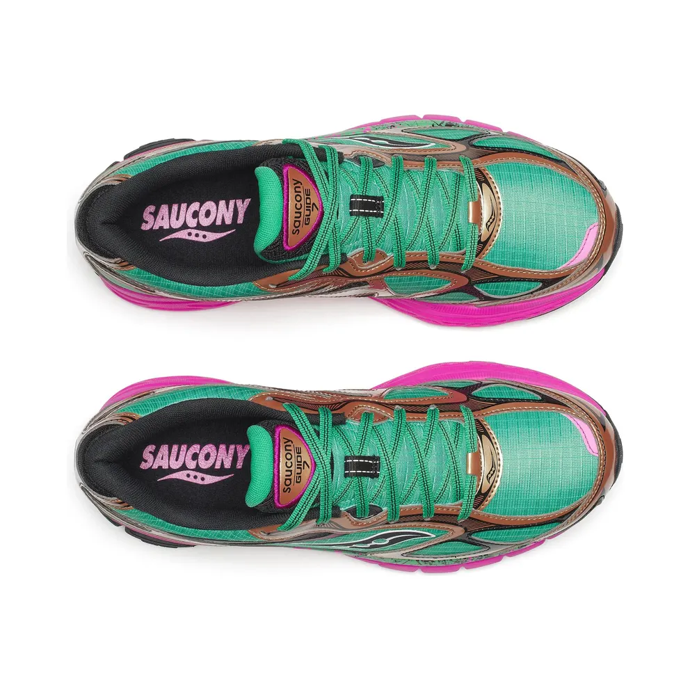 SAUCONY ProGrid Guide 7 Hi Octane “Green / Bronze” (S70995-3)
